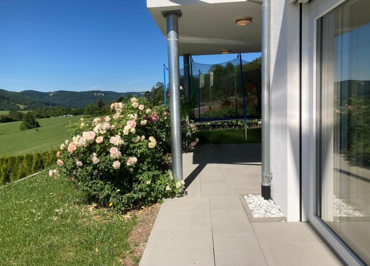 Atemberaubender Ausblick Mit Premium-Wanderwegen Vor Der Haustuer Apartment อัลบ์ชตัดท์ ภายนอก รูปภาพ